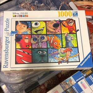 Ravensburger Disney Pixar Puzzle - 1000 Pieces - Red, Green, Blue